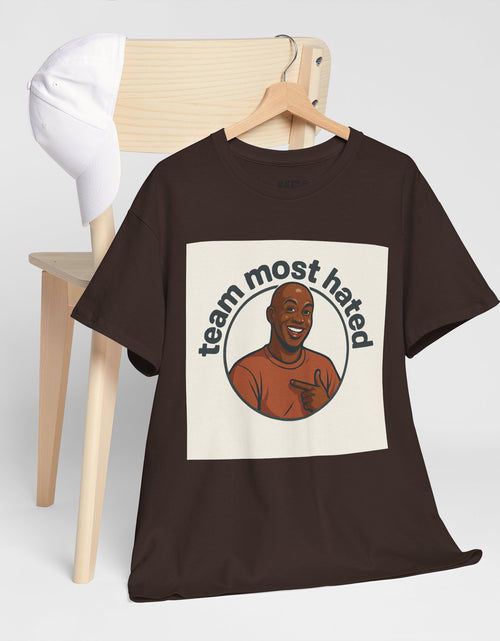 Load image into Gallery viewer, Team most hated Cotton Tee
