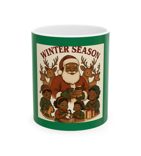 Winter Ceramic Mug, (11oz, 15oz)