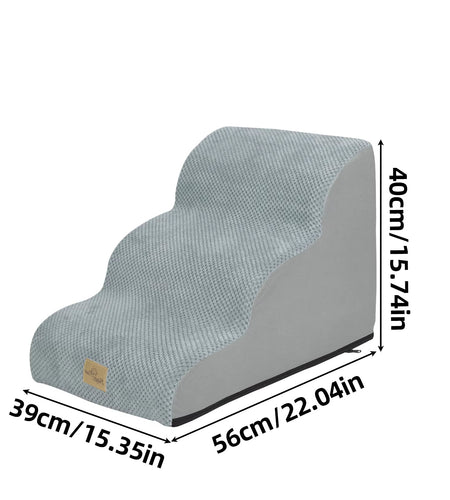 Pet Training Stairs with Removable Cover, 3, 4, 5 Steps, Bed, Sofa, Cats, Ladder, Ramp, XL