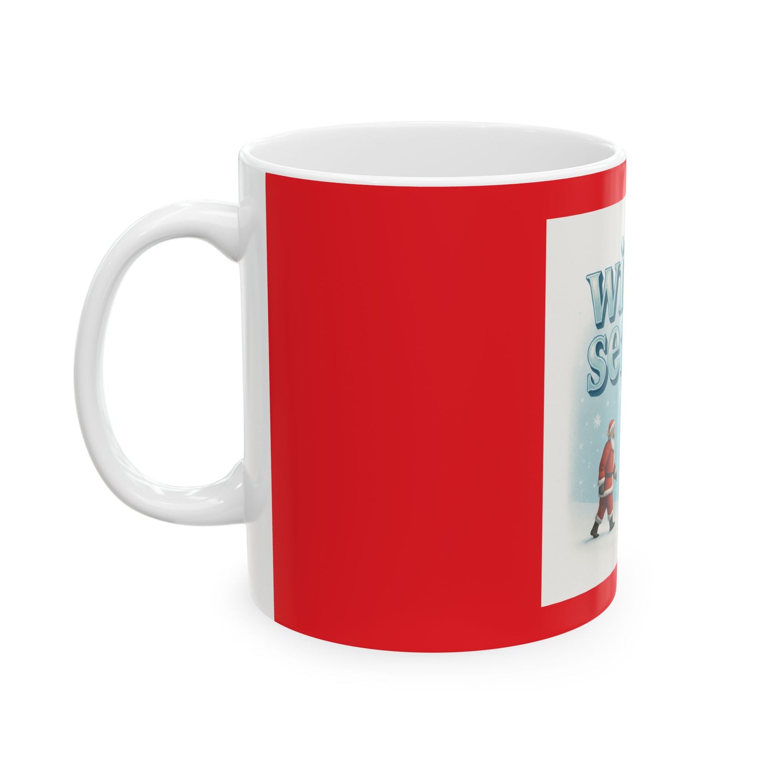 Winter Ceramic Mug, (11oz, 15oz)