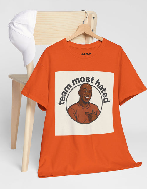 Load image into Gallery viewer, Team most hated Cotton Tee
