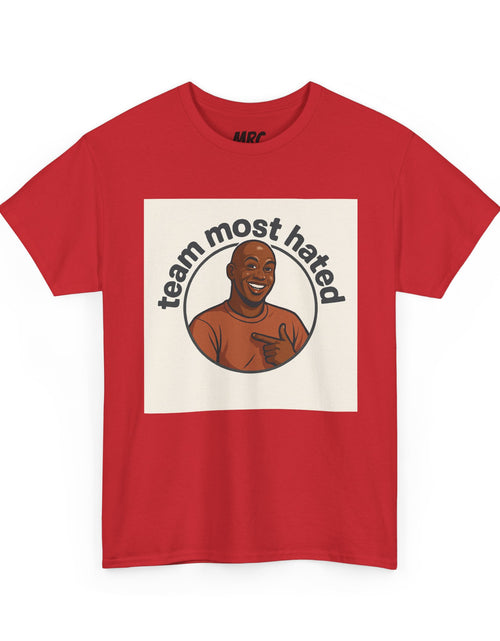 Load image into Gallery viewer, Team most hated Cotton Tee

